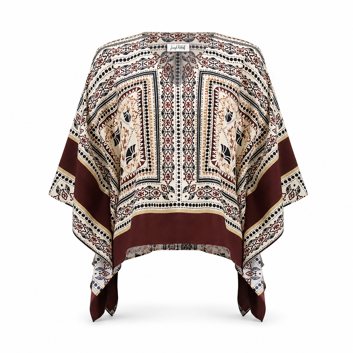 Joseph Ribkoff Georgette Printed Poncho