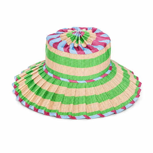 Lorna Murray Stripe Spritz Luxe Capri Hat