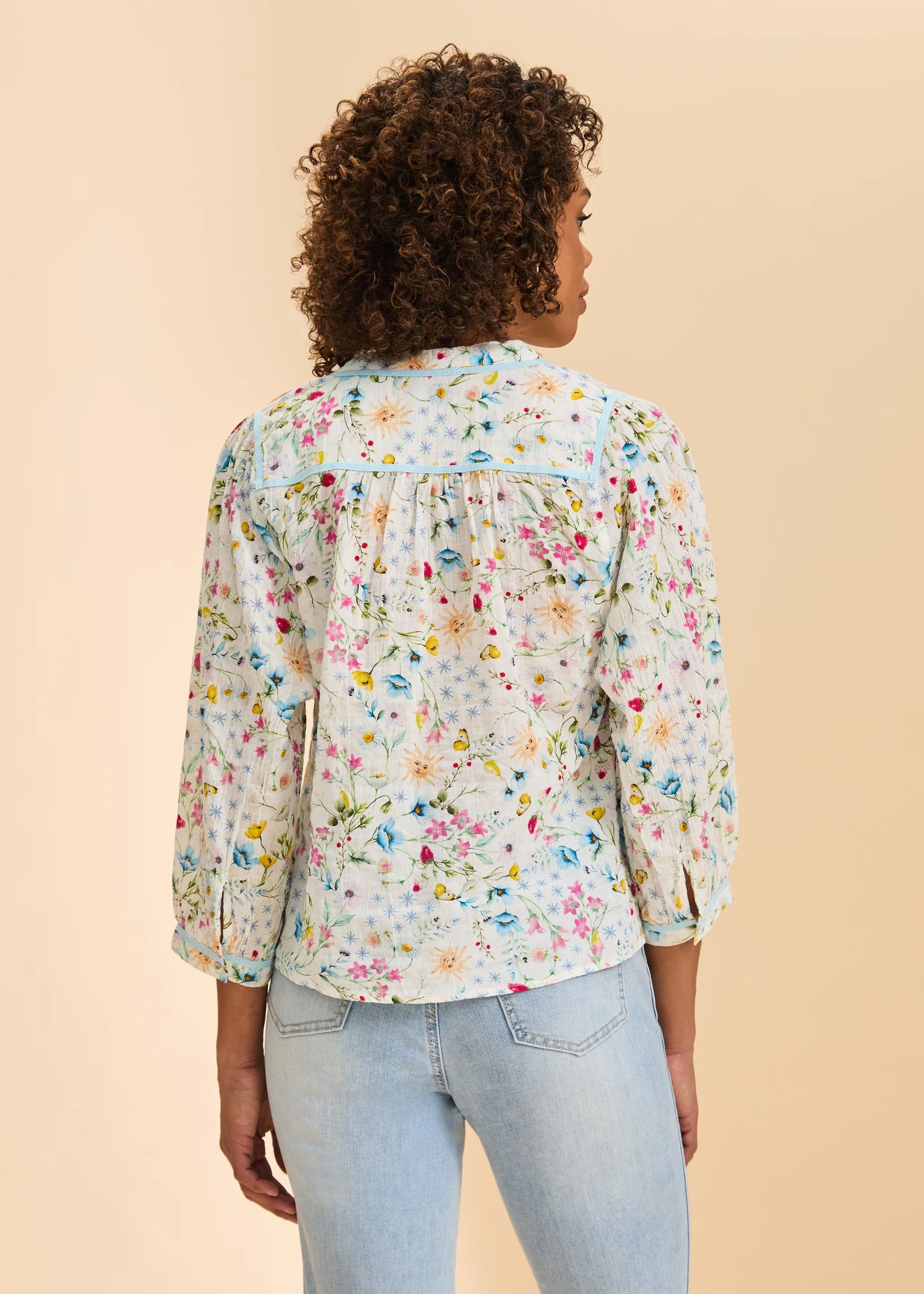 FDJ Solstice Button-Up Blouse, Style #7472818