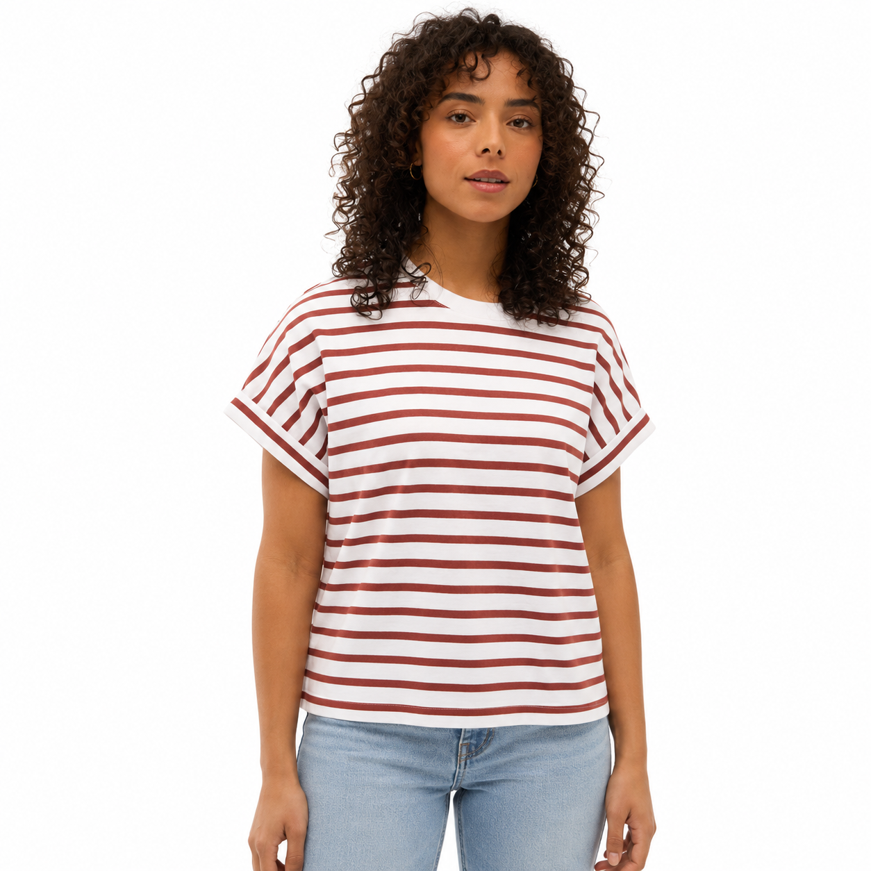 FIG CAROLINA Short Sleeve Top