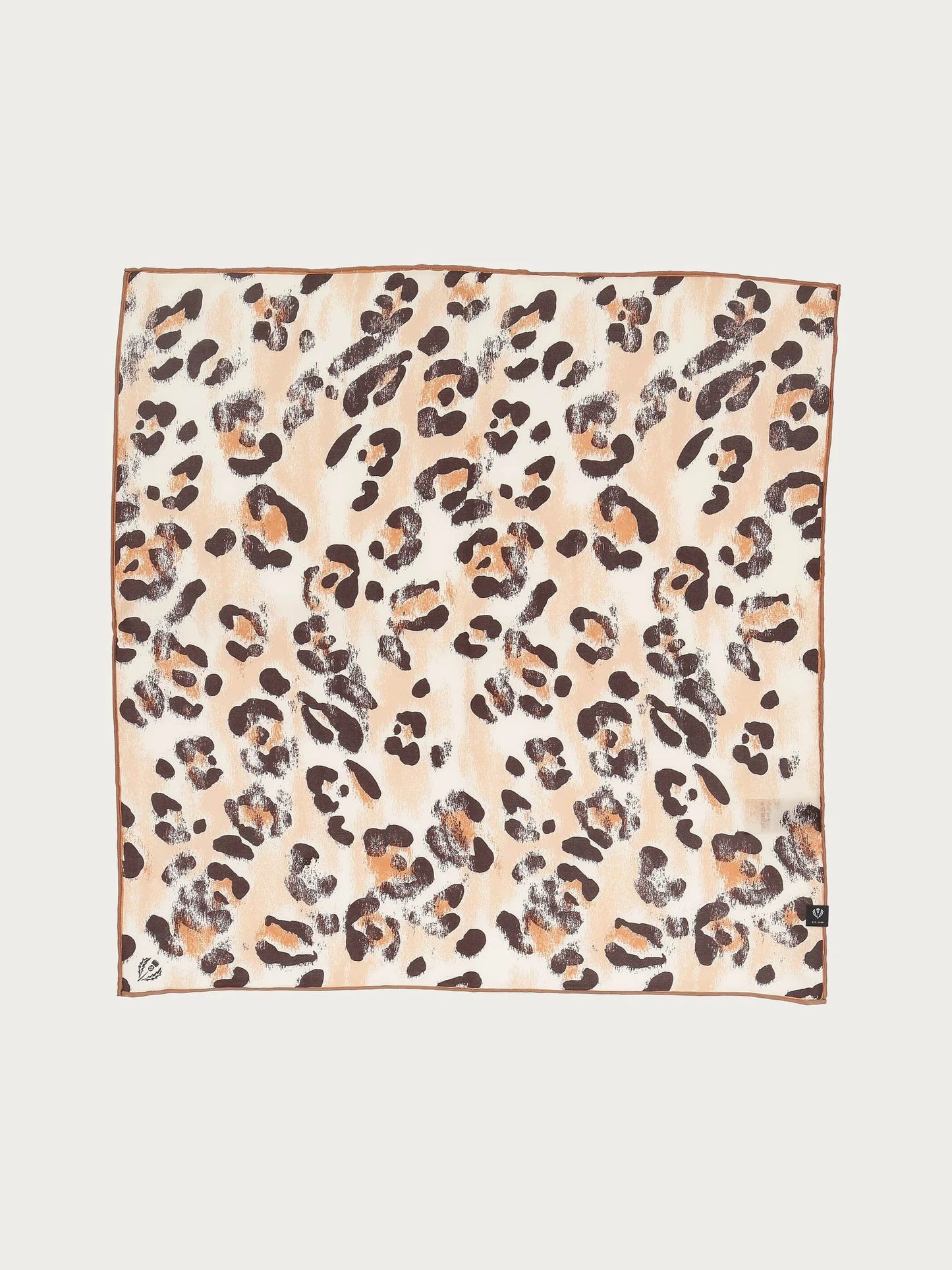 FRAAS Silk Animal Print Neckie