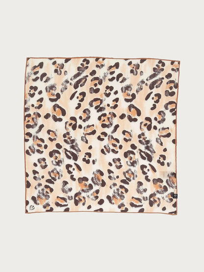 FRAAS Silk Animal Print Neckie
