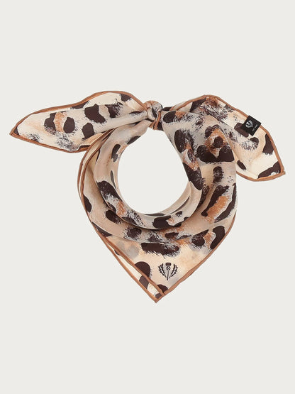 FRAAS Silk Animal Print Neckie