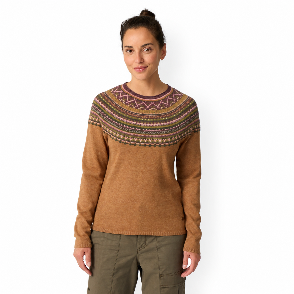 Royal Robbins Women’s Westlands Fairisle Crew Sweater