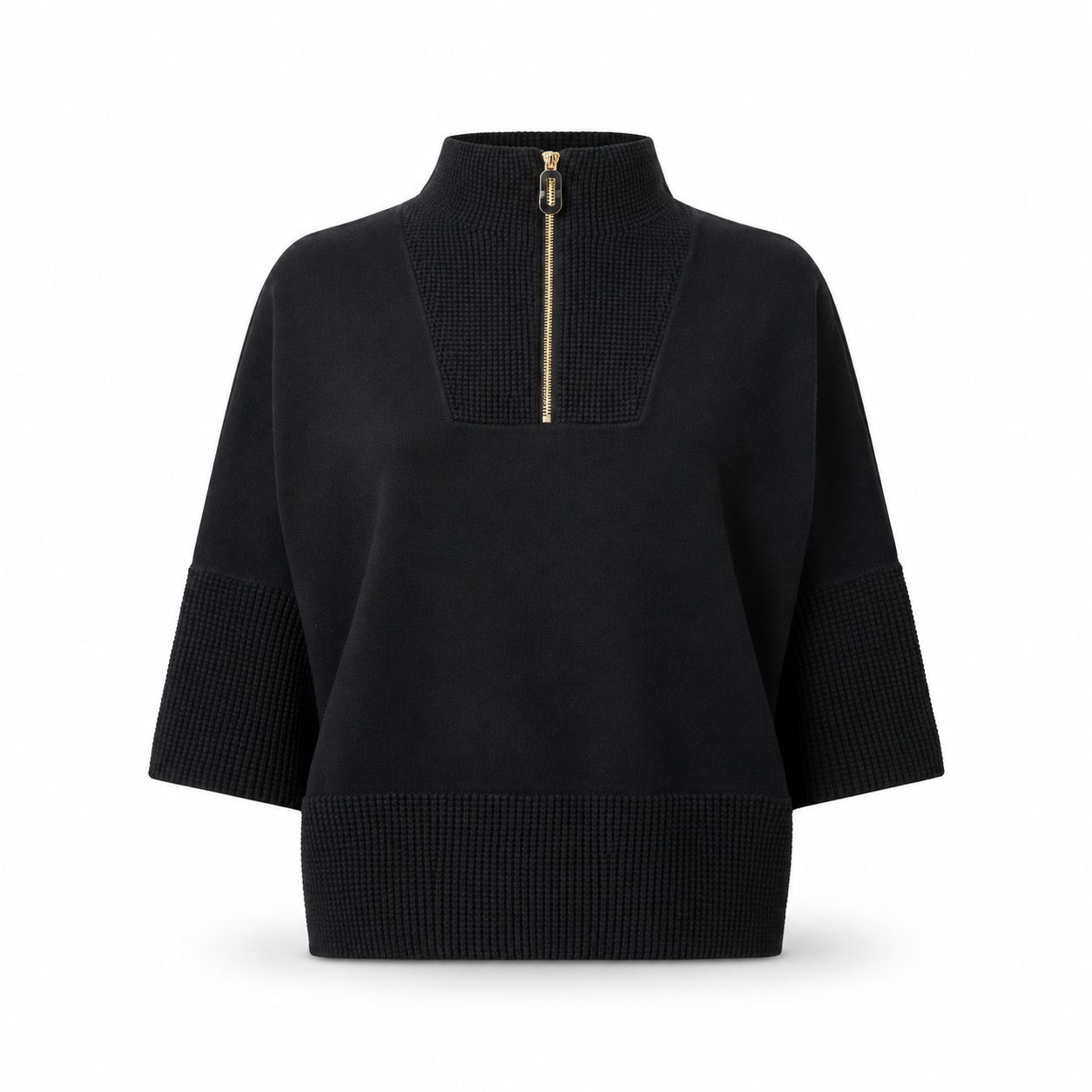 Joseph Ribkoff Brushed Viscose And Nylon Funnel-Neck Sweater