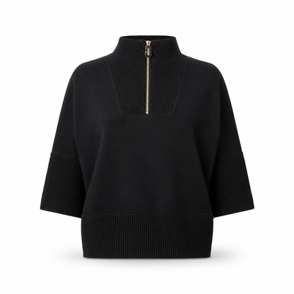 Joseph Ribkoff Brushed Viscose And Nylon Funnel-Neck Sweater