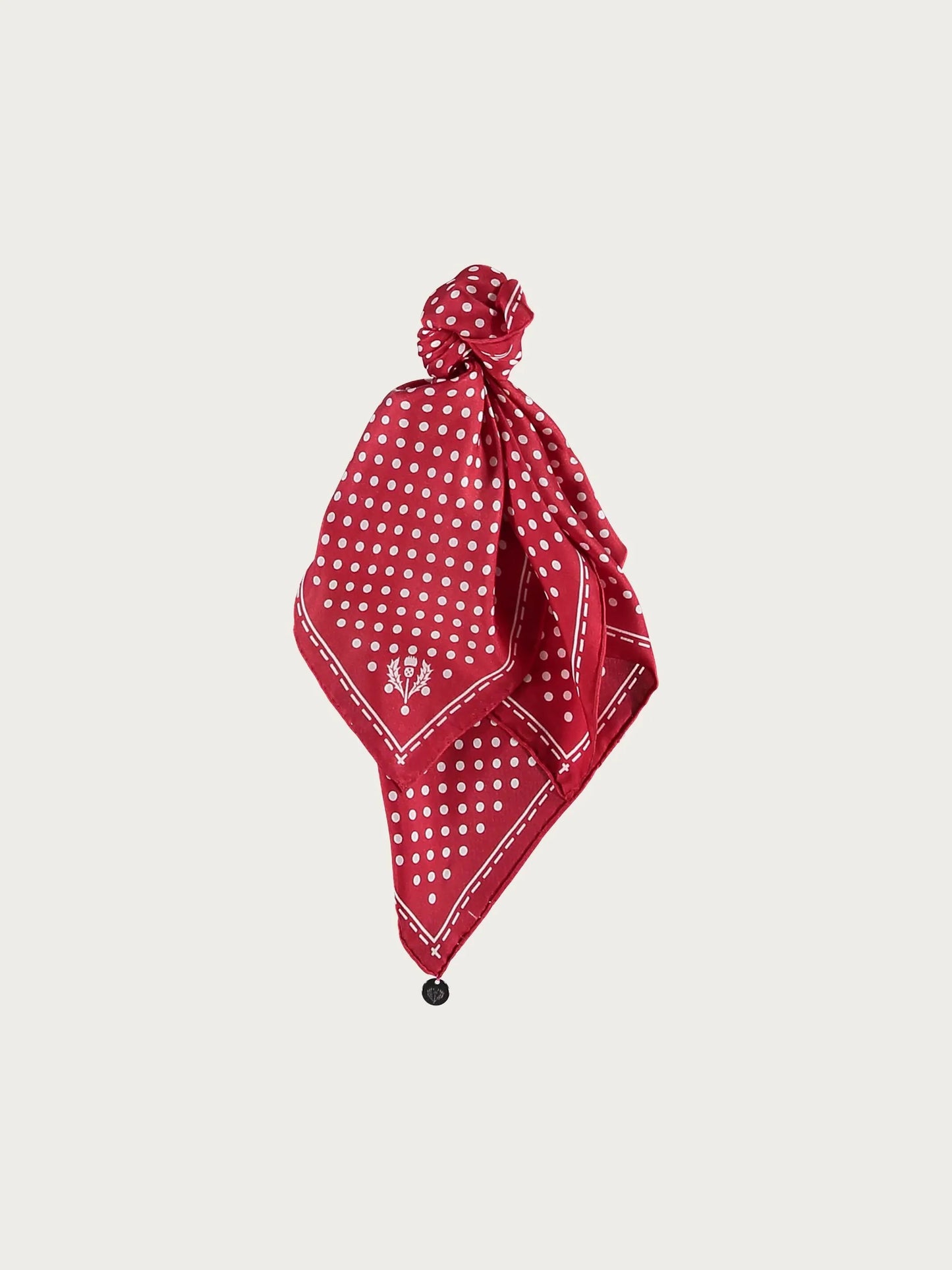 FRAAS Silk Polka Dot Neckie