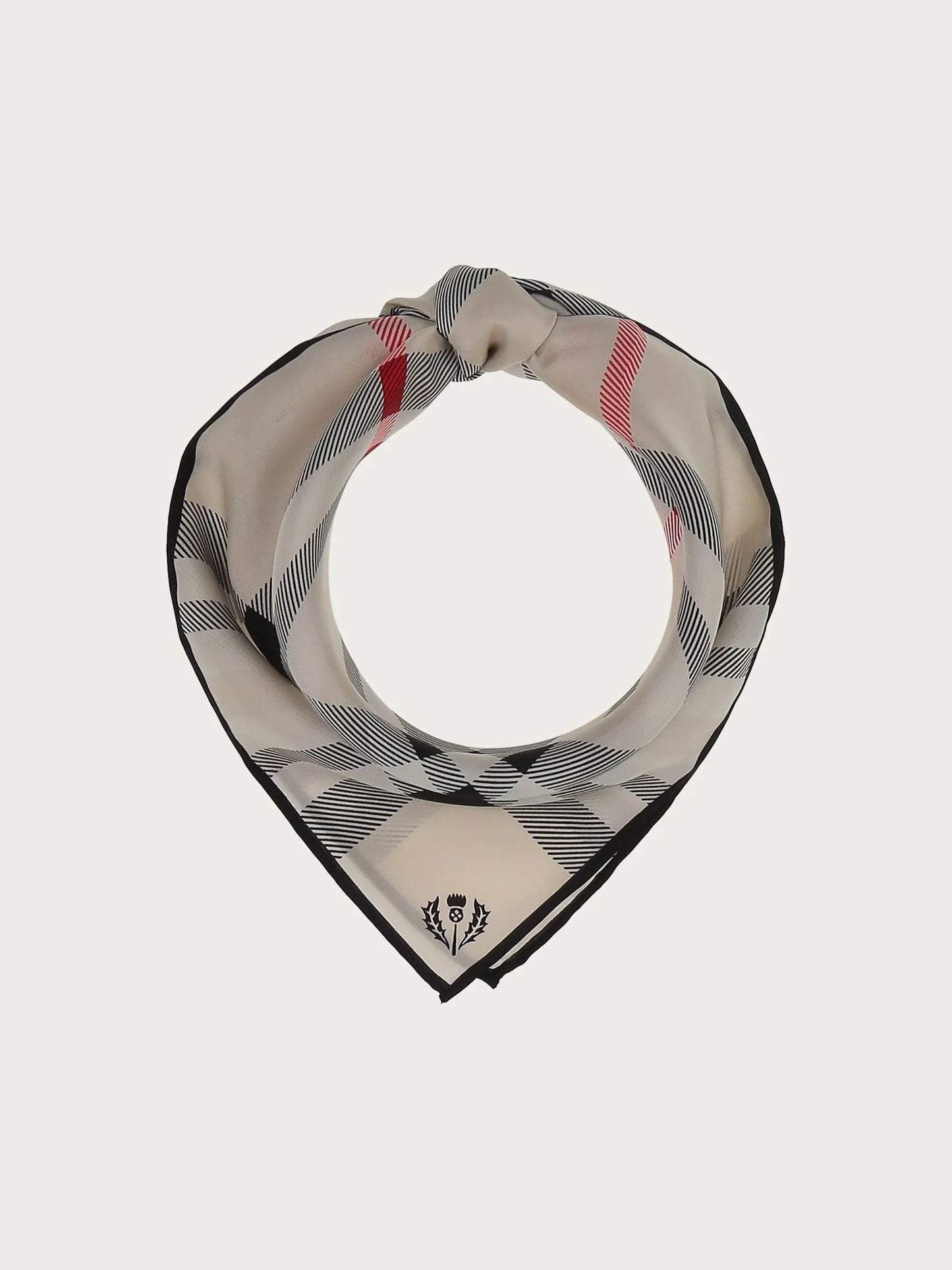 FRAAS Silk Plaid Neckie