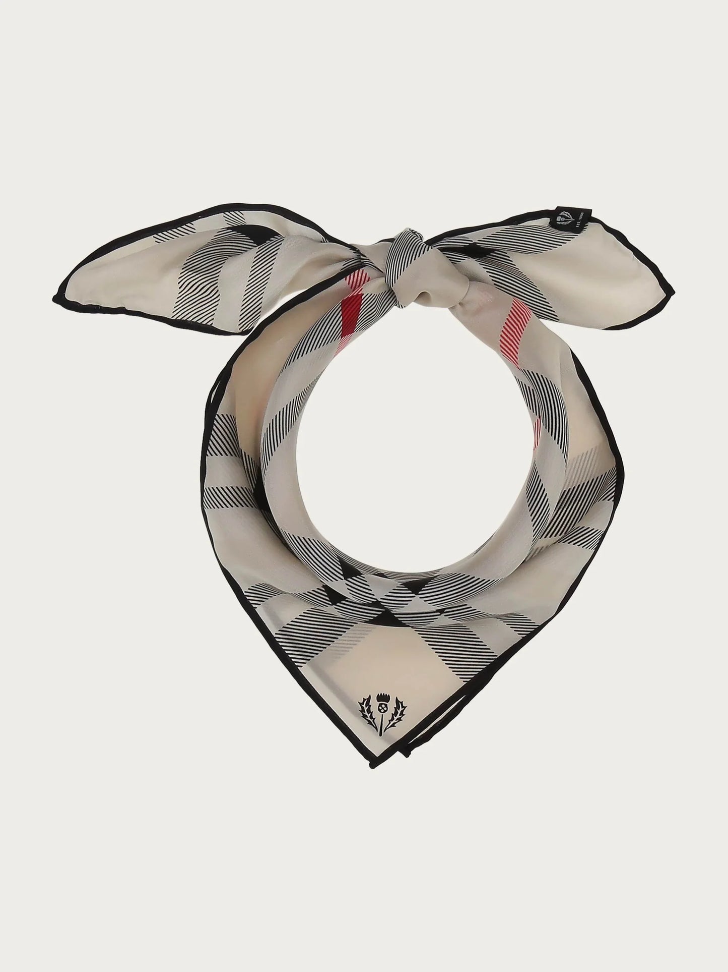 FRAAS Silk Plaid Neckie