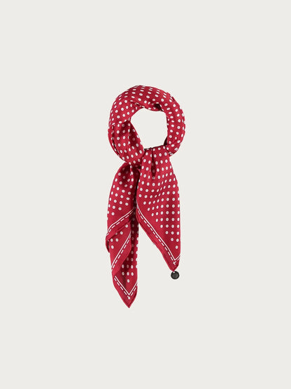FRAAS Silk Polka Dot Neckie