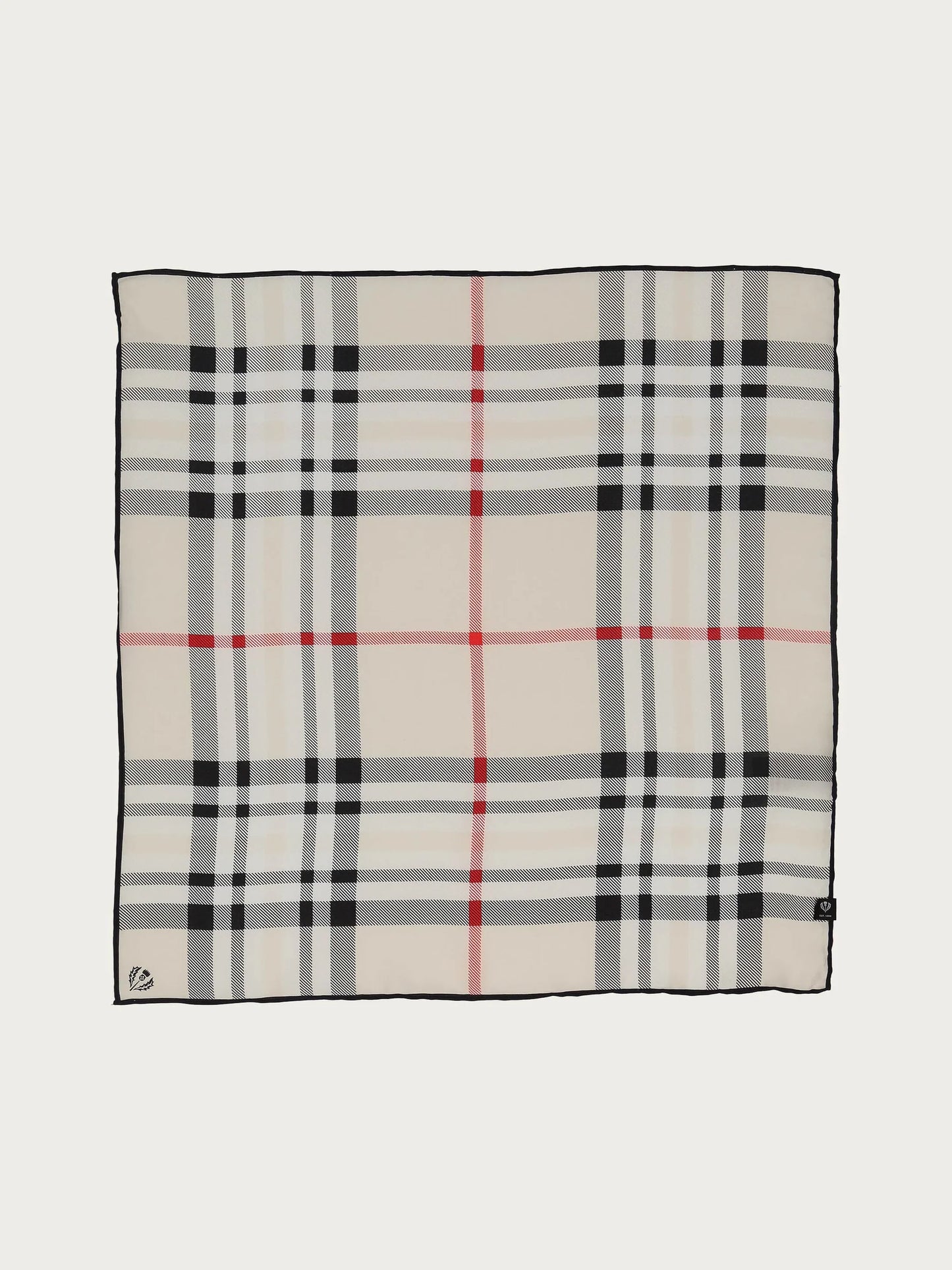 FRAAS Silk Plaid Neckie