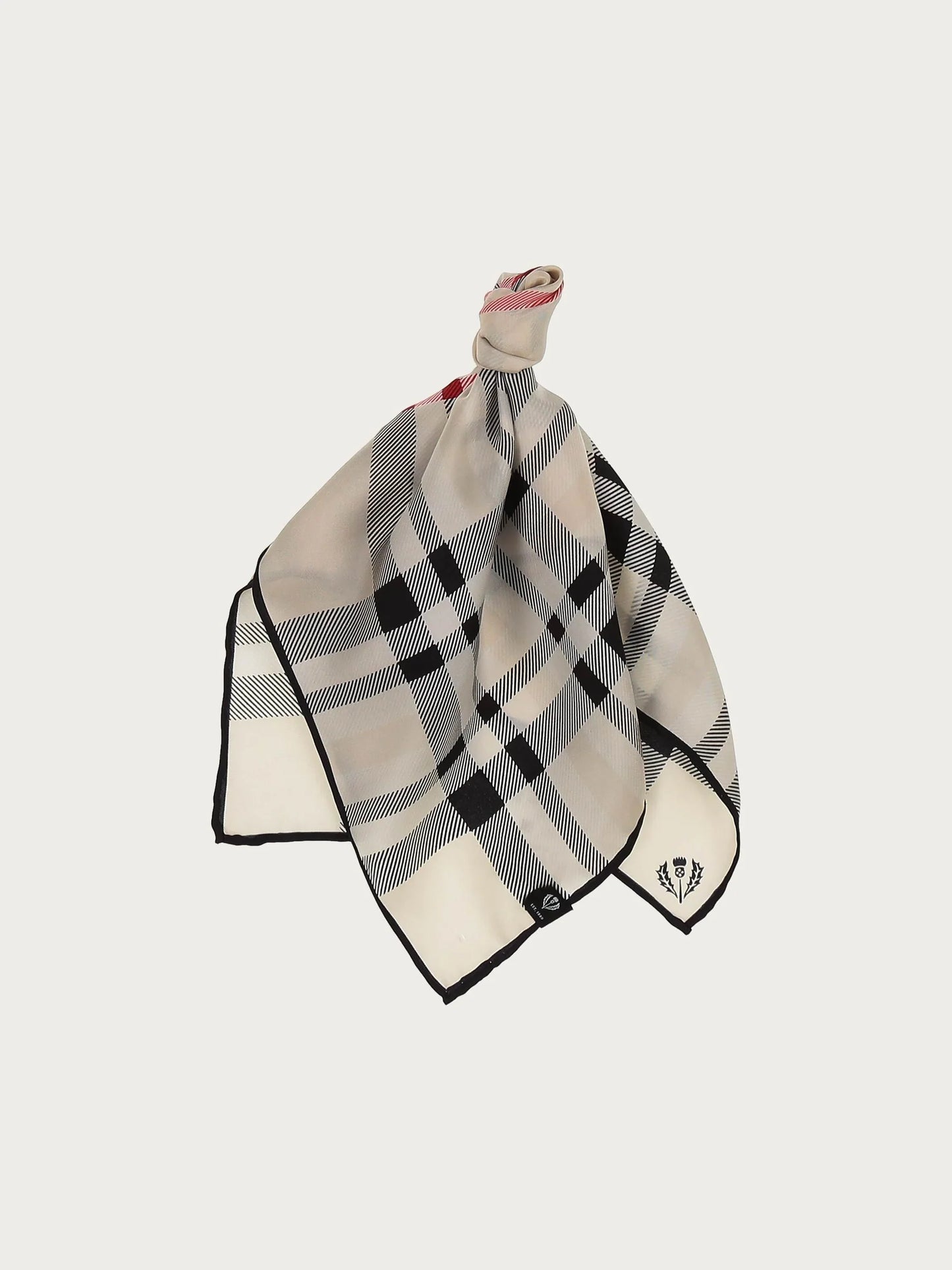 FRAAS Silk Plaid Neckie