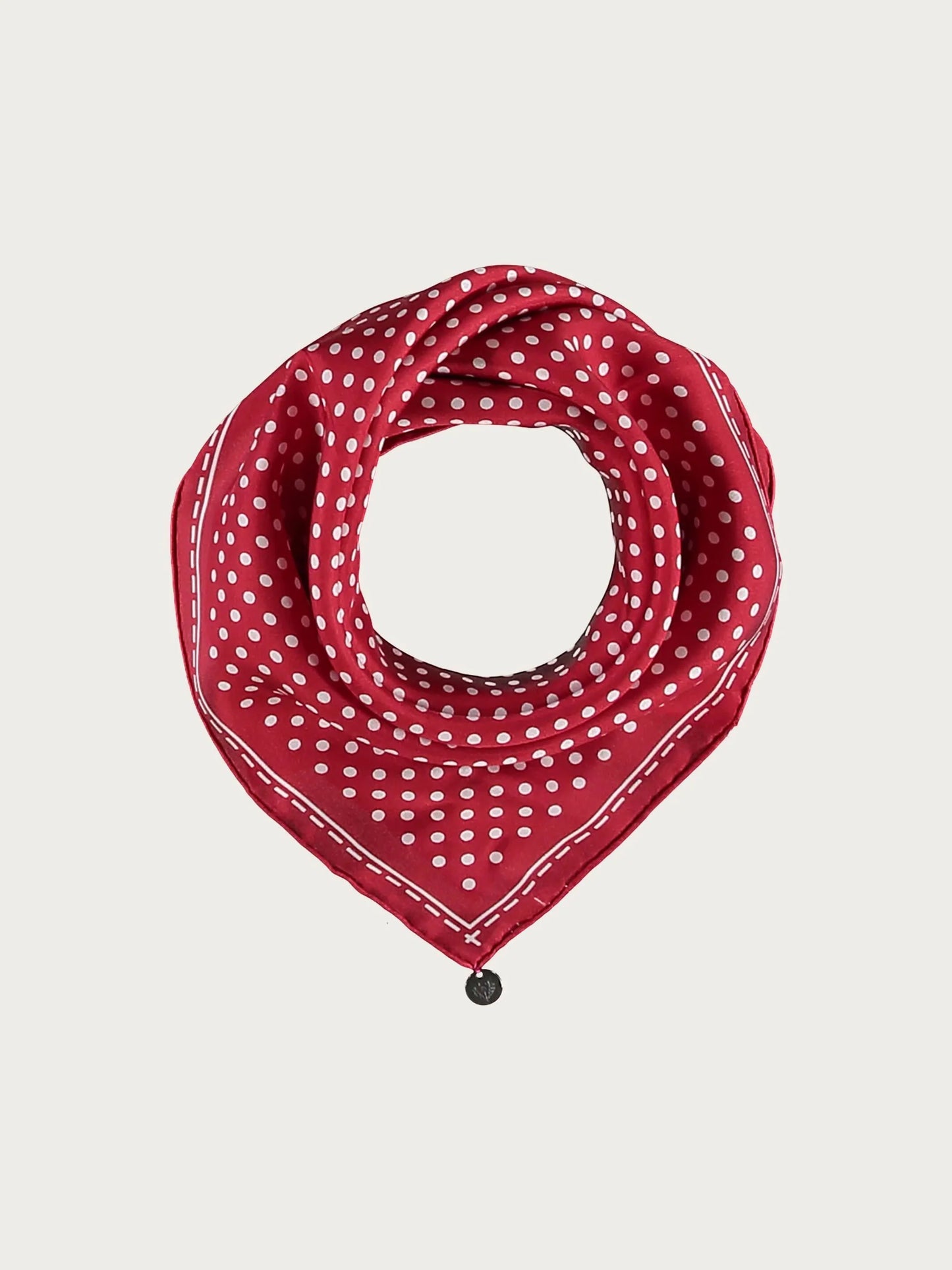 FRAAS Silk Polka Dot Neckie