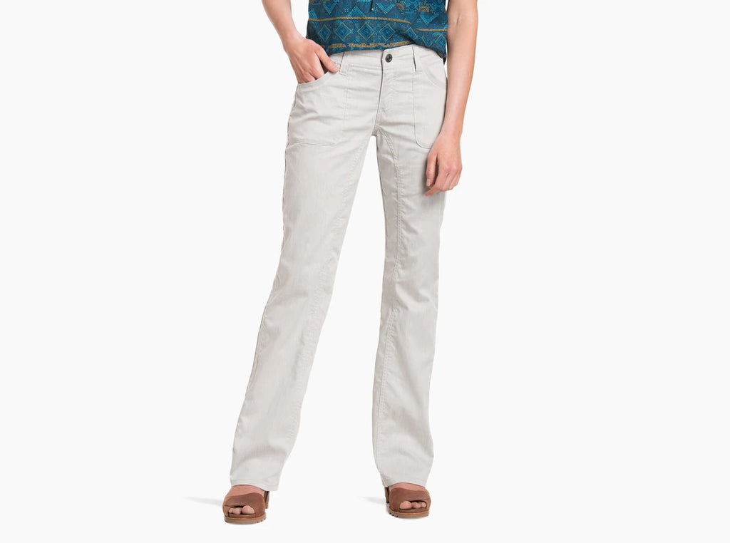Kuhl, Pants & Jumpsuits, Kuhl Cabo Pants Womens Size Short Light Gray  Flat Front Straight Legnwot