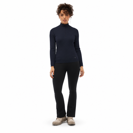 FIG ASTRA 1/2 Zip Fitted Sweater