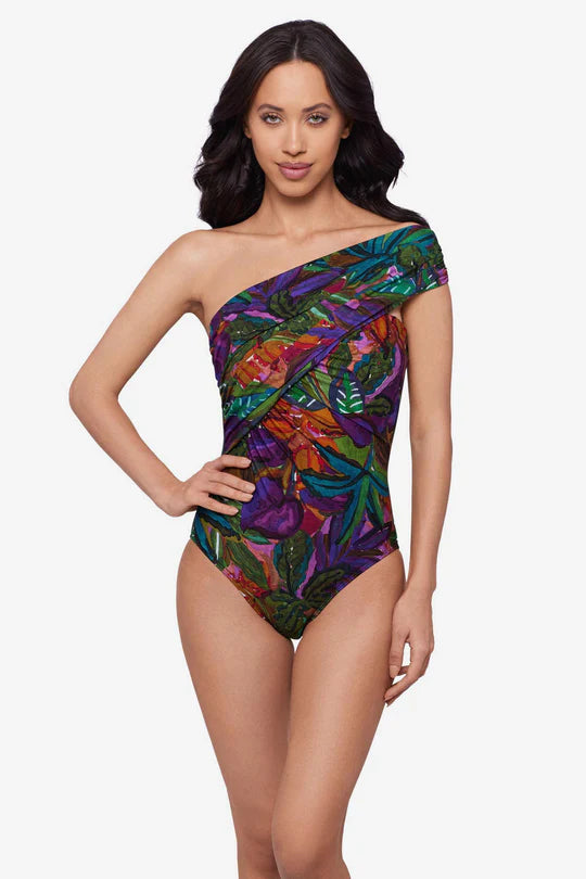 Magicsuit Goddess One Piece in Cactus Flower