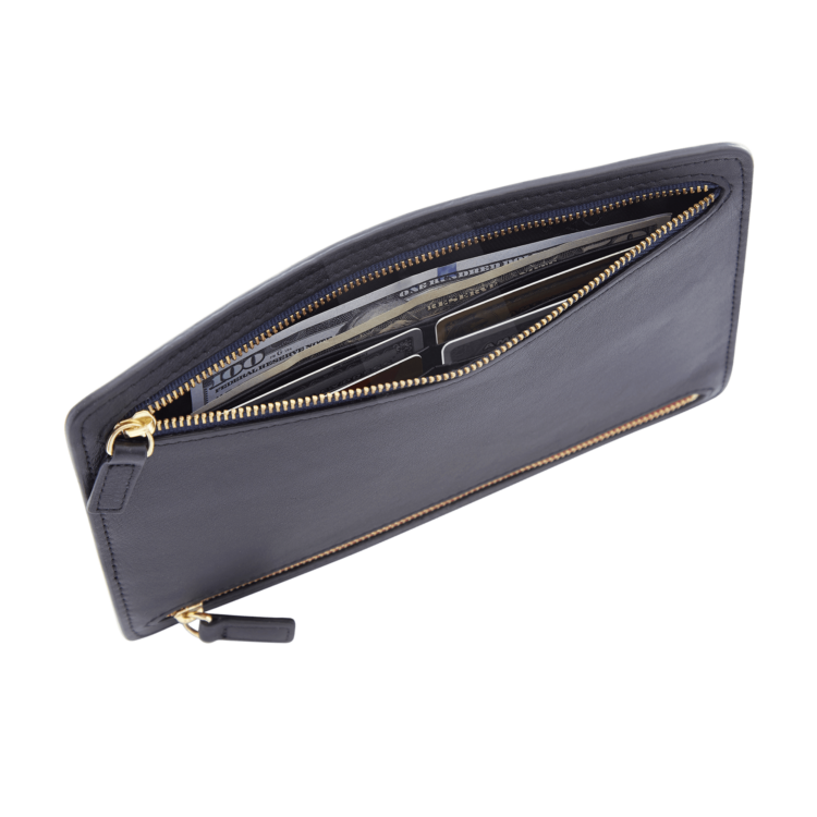 RFID Blocking Four Zip Travel Organizer