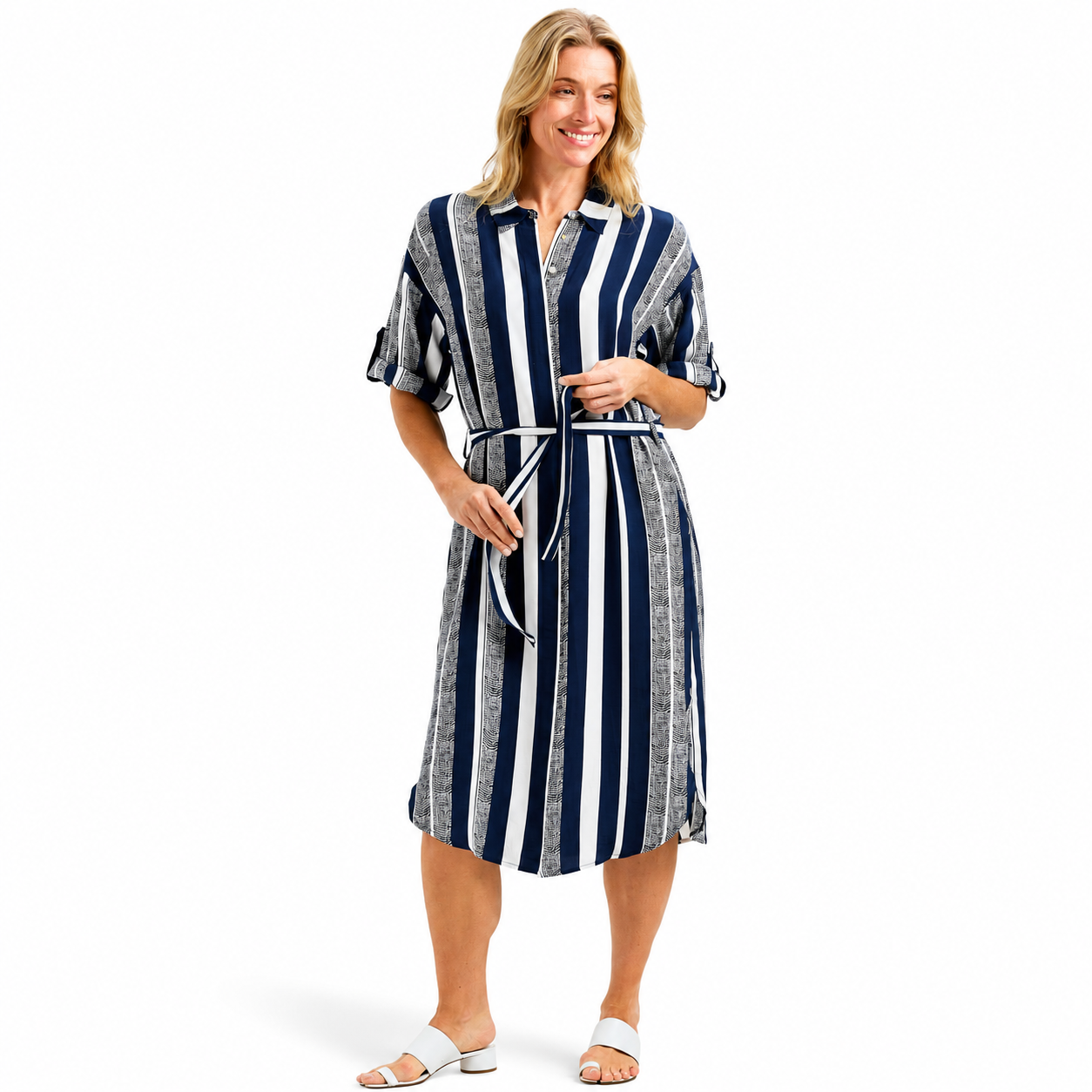 Zaket & Plover Nautical Shirt Dress