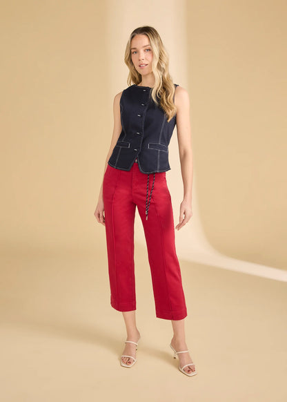 FDJ Suzanne Straight Crop Jeans, Style 6907511