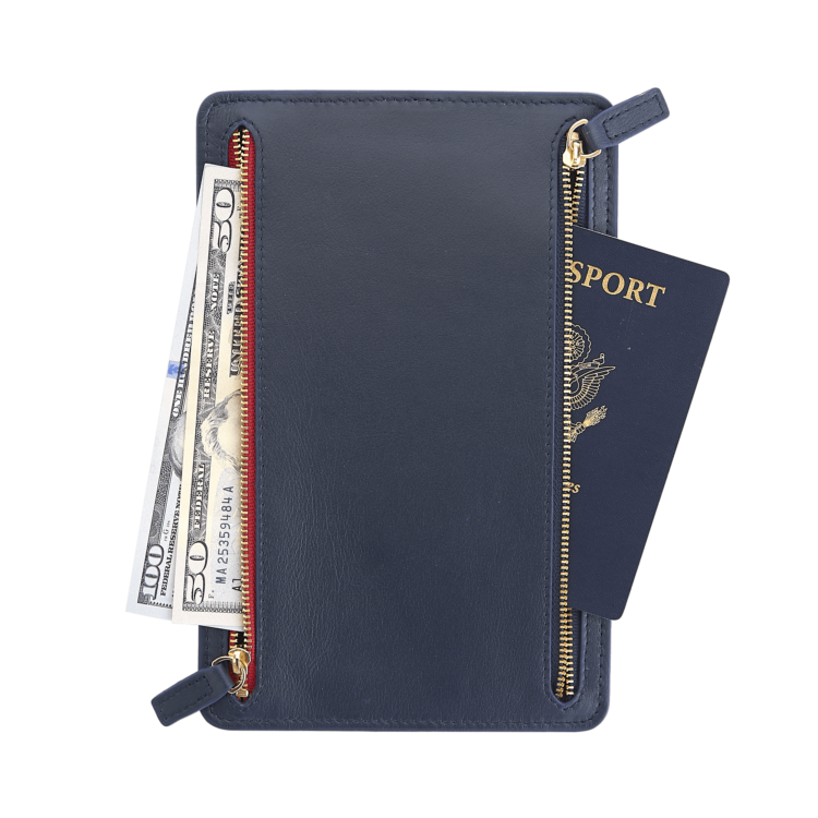 RFID Blocking Four Zip Travel Organizer