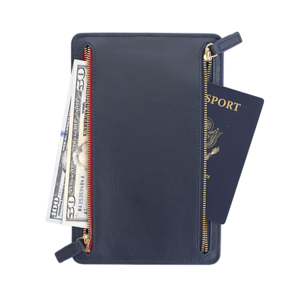 RFID Blocking Four Zip Travel Organizer