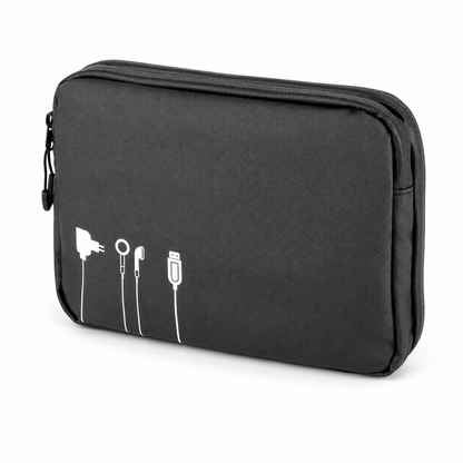 Troika Waterproof Zipper Tech Accessory Organizer