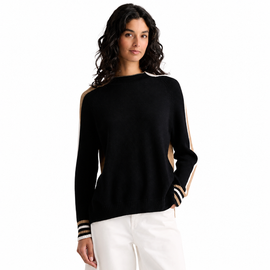 Zaket & Plover Two-Way Funnel Neck Sweater