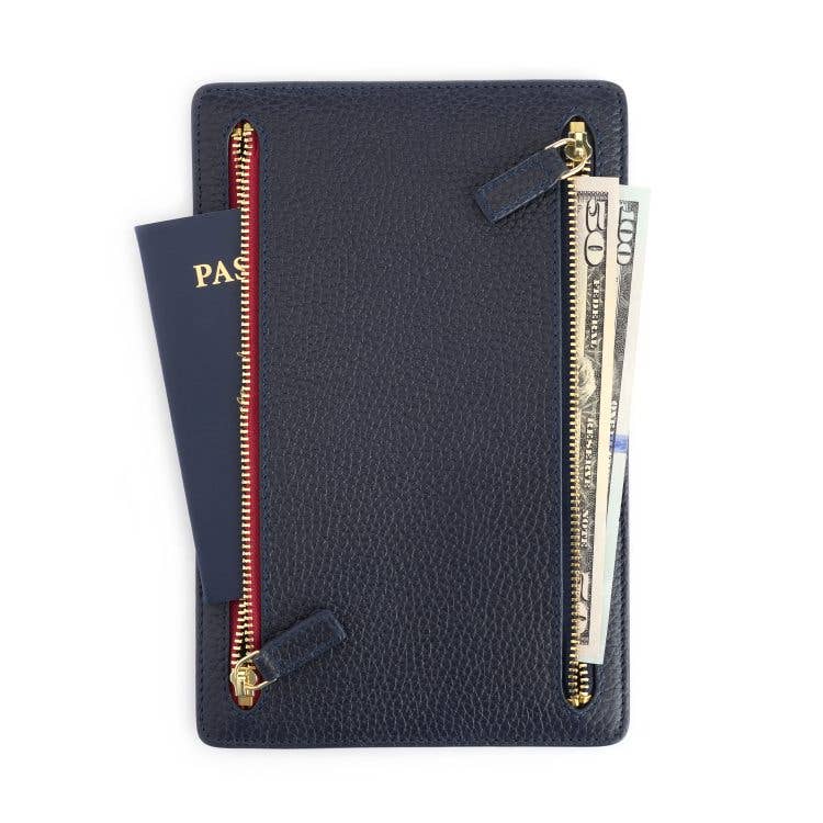 RFID Blocking Four Zip Travel Organizer