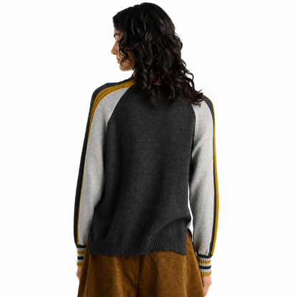 Zaket & Plover Two-Way Funnel Neck Sweater