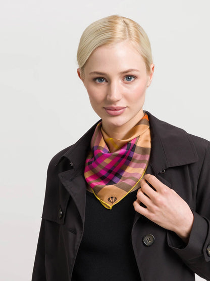 FRAAS Silk Plaid Neckie