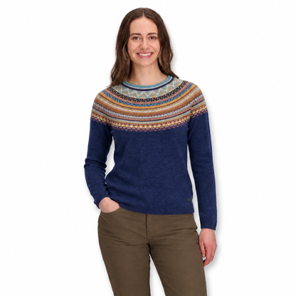 Royal Robbins Women’s Westlands Fairisle Crew Sweater