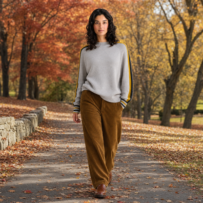 Zaket & Plover Two-Way Funnel Neck Sweater