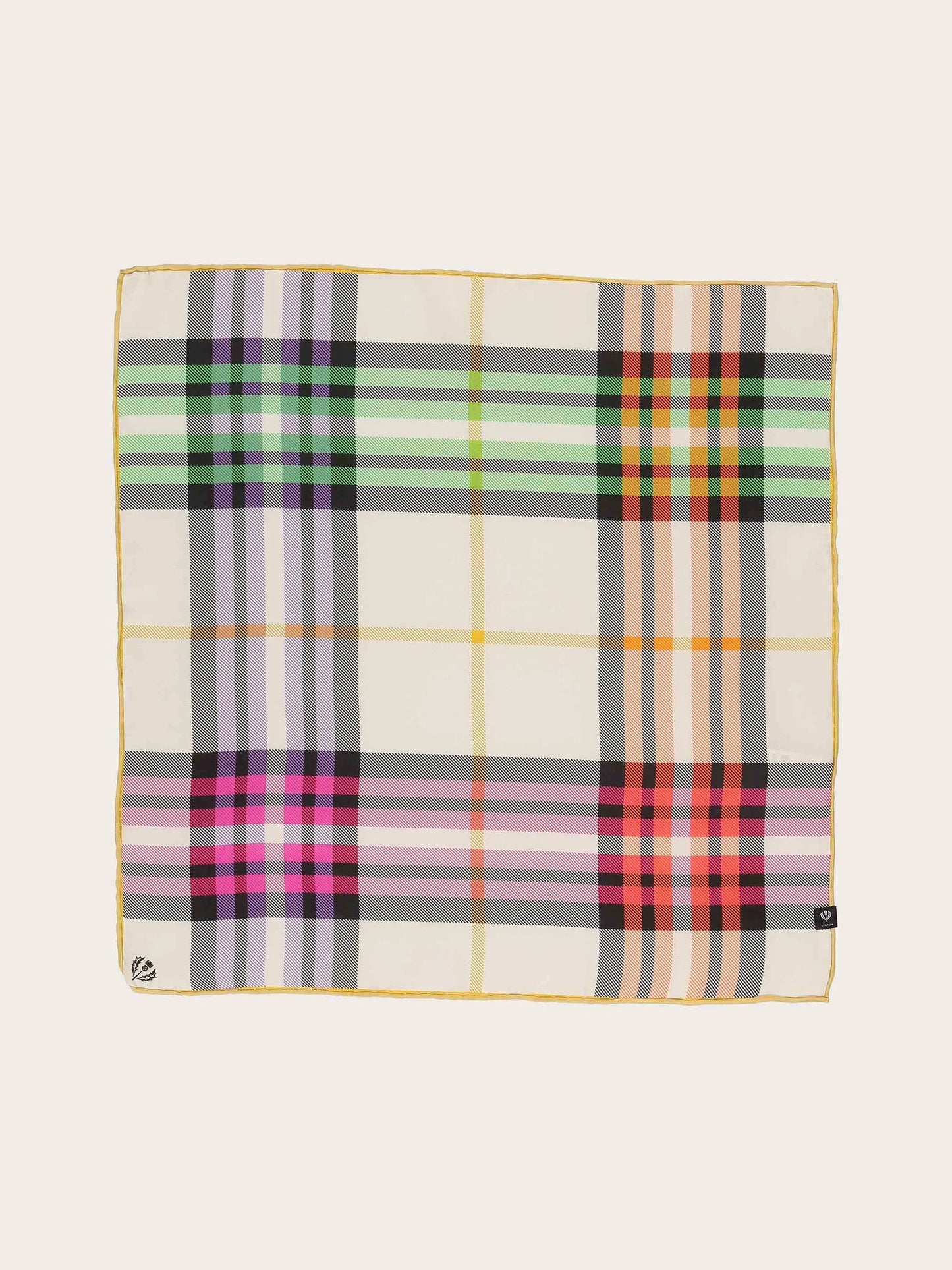 FRAAS Silk Plaid Neckie