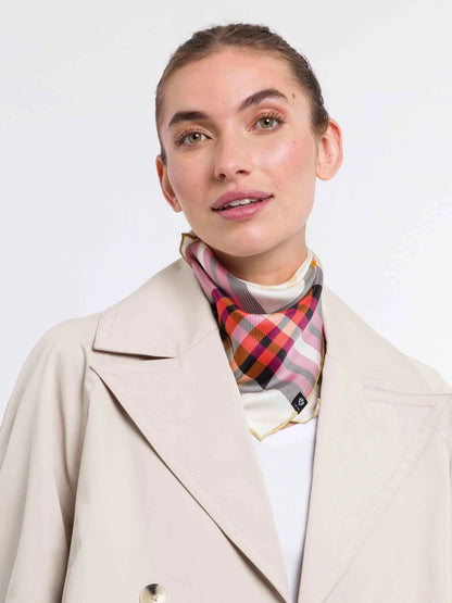 FRAAS Silk Plaid Neckie