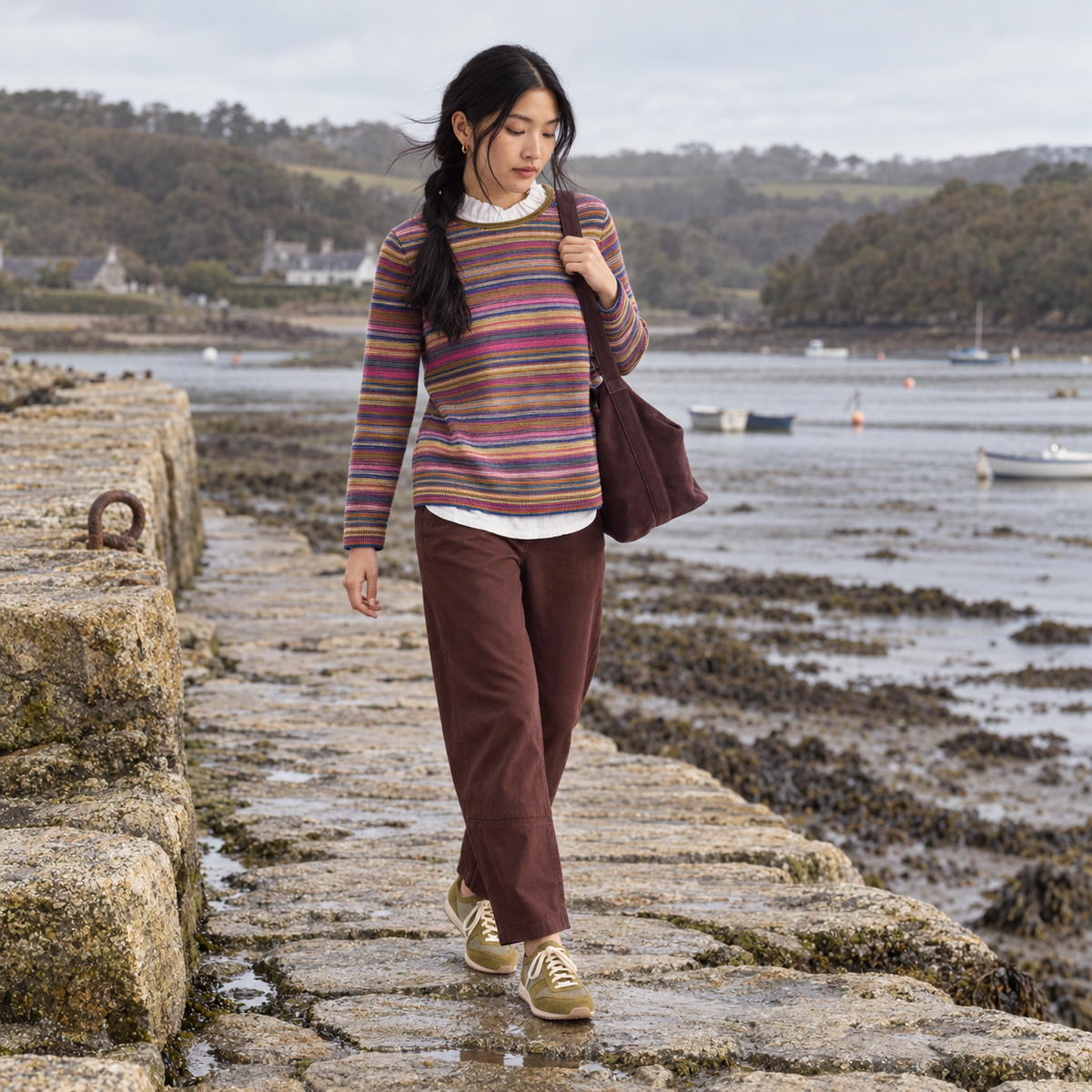 Seasalt Cornwall Makers Organic Cotton Blend Jumper