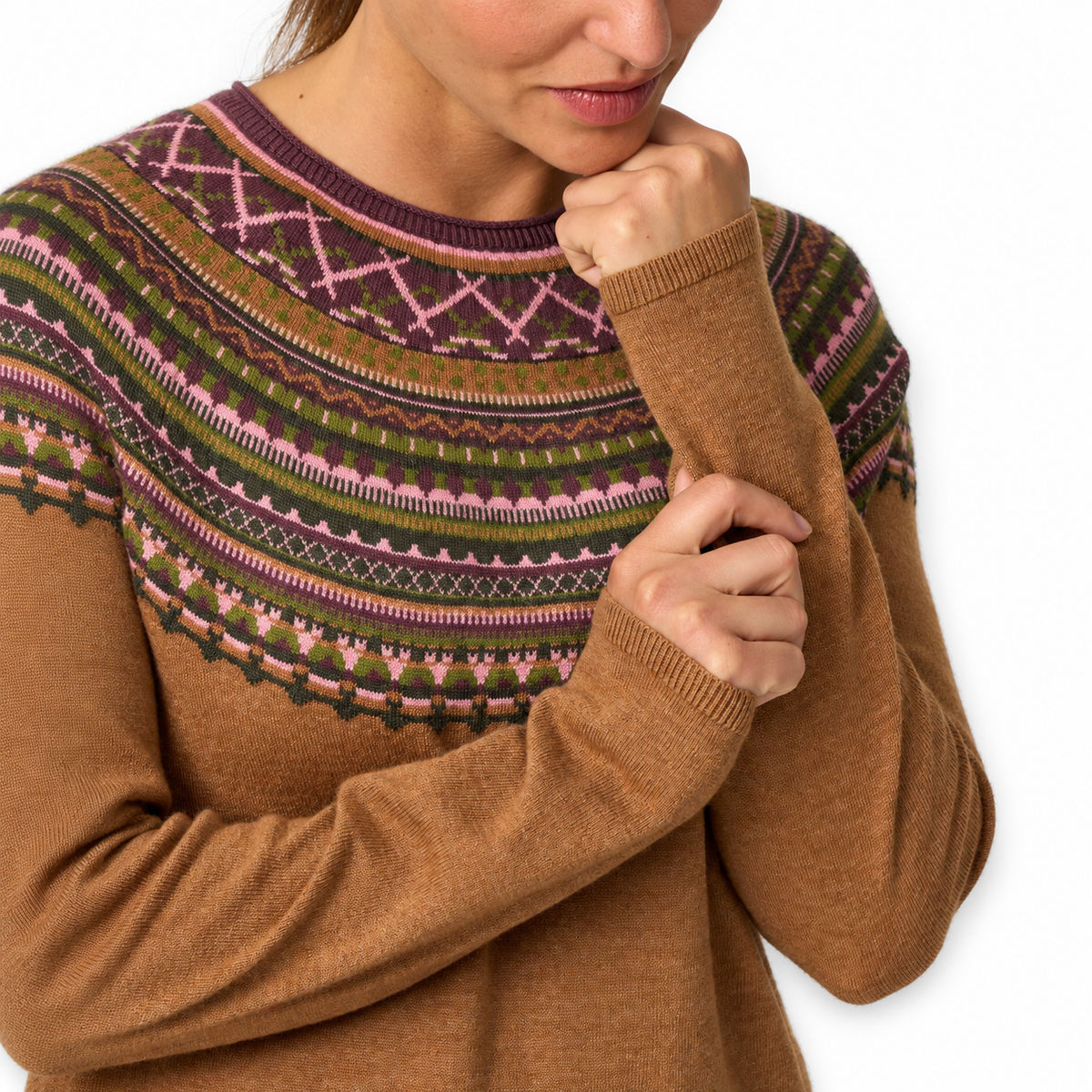 Royal Robbins Women’s Westlands Fairisle Crew Sweater