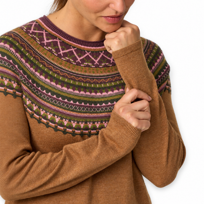 Royal Robbins Women’s Westlands Fairisle Crew Sweater