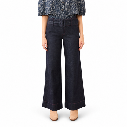 FDJ Olivia Wide Belted Trouser
