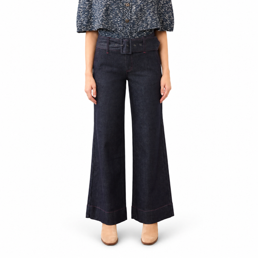 FDJ Olivia Wide Belted Trouser