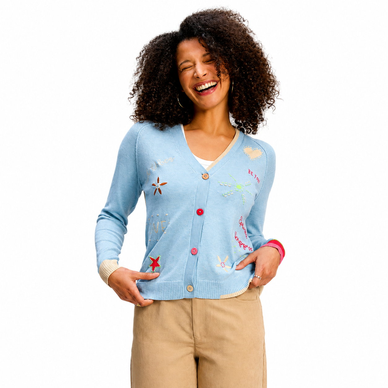 Zaket & Plover Good Vibes Cardi