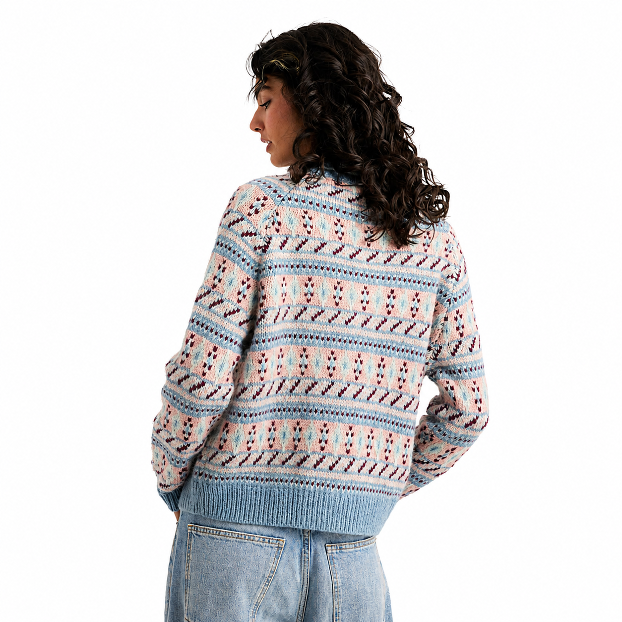 Zaket & Plover Fairisle Collared Jacket