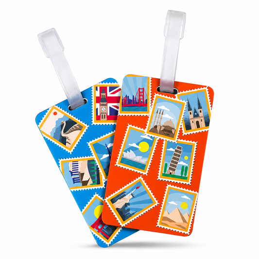 Travelon Set of 2 World Attractions Luggage Tags