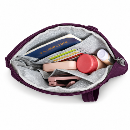 Travelon Runways Anti-Theft Asymmetric Crossbody Bag
