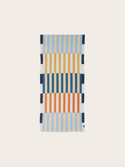 FRAAS Retro Cotton Striped Scarf
