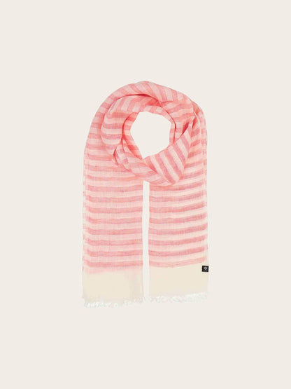 FRAAS Sea Striped Linen Scarf