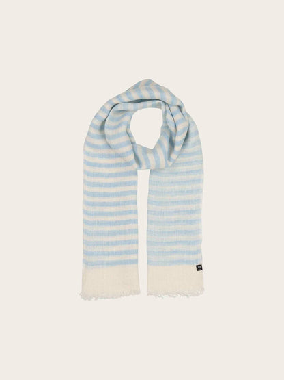 FRAAS Sea Striped Linen Scarf