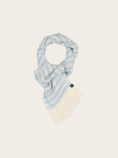 FRAAS Sea Striped Linen Scarf