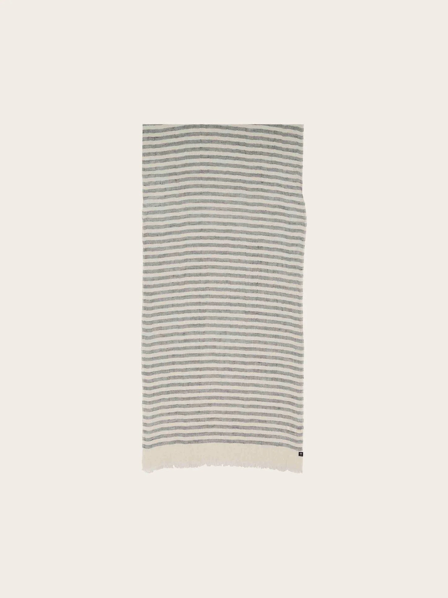 FRAAS Sea Striped Linen Scarf