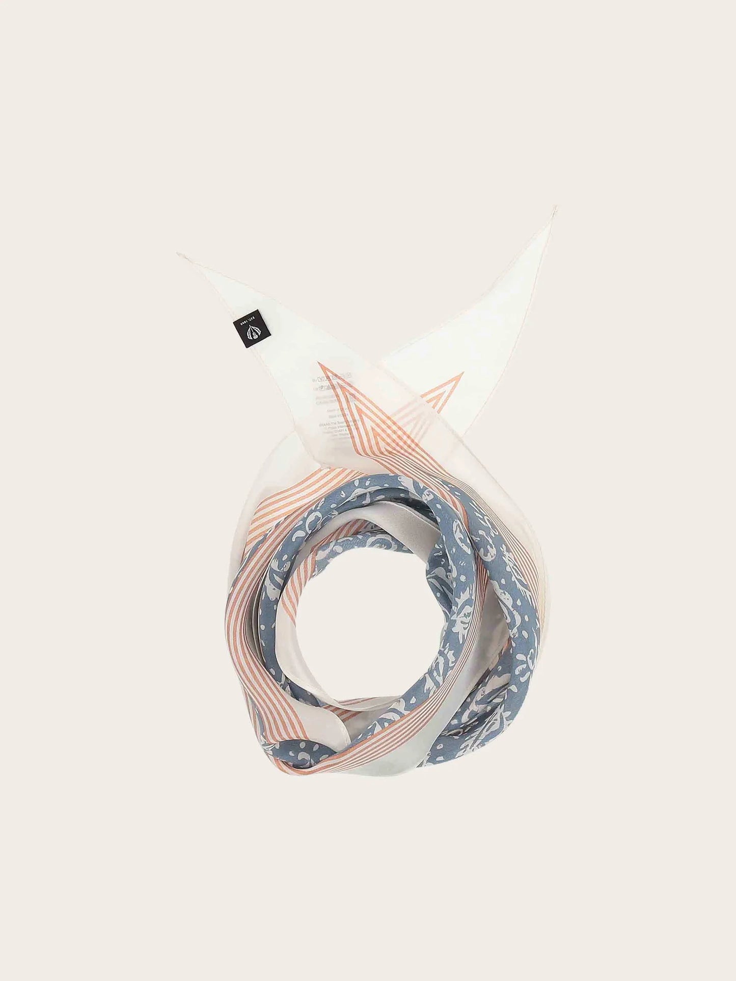 FRAAS Paisley Print Diamond Shaped Scarf