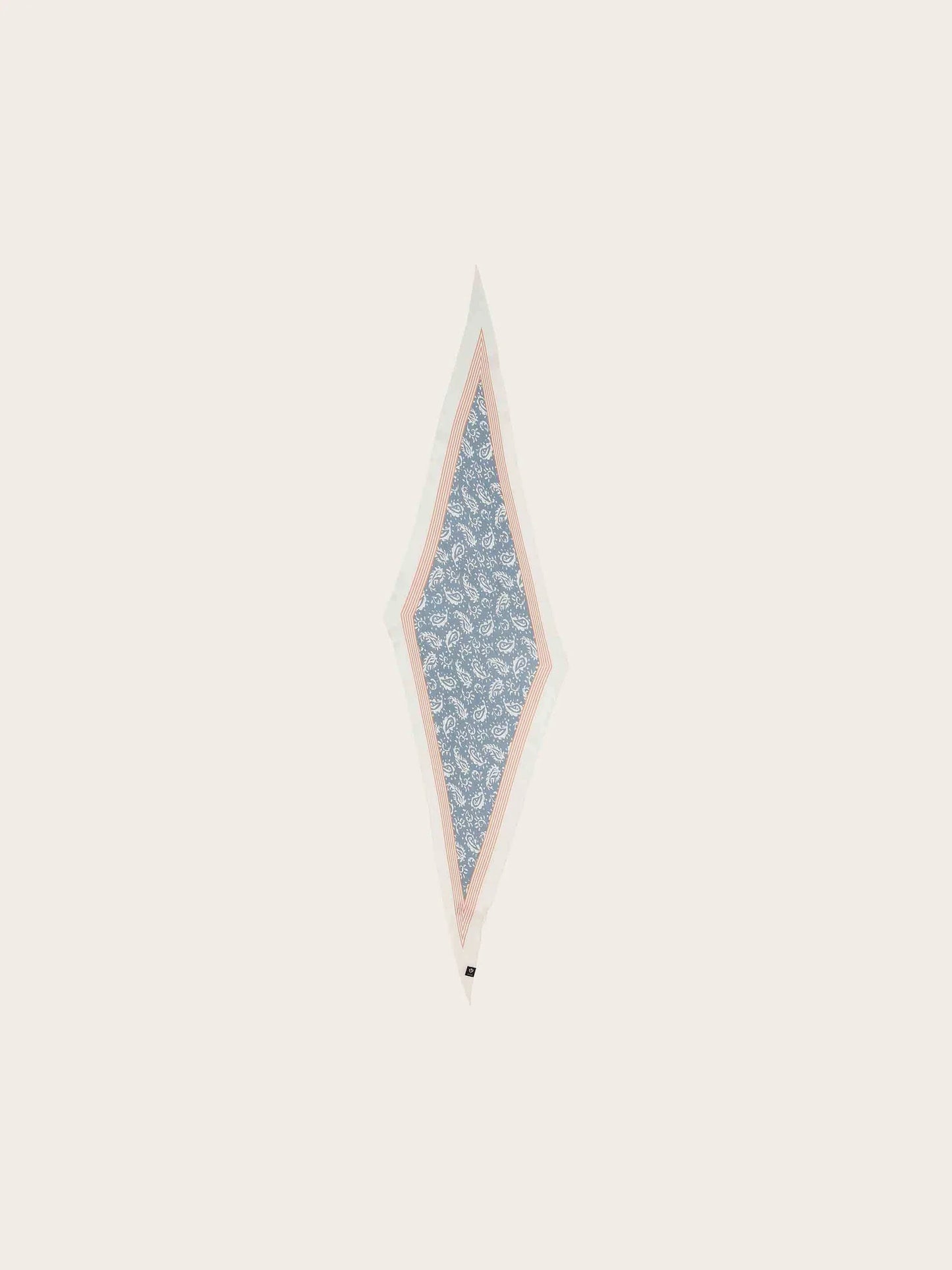 FRAAS Paisley Print Diamond Shaped Scarf